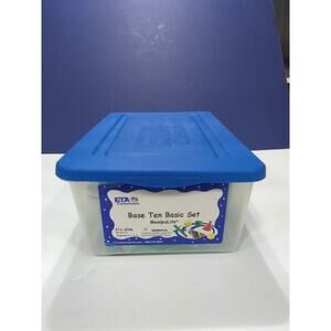 ETA Cuisenaire Base Ten Basic Set ManipuLite New Open Box